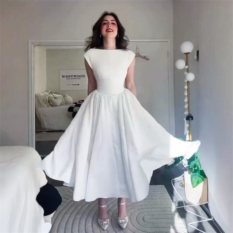 Women Formal Party Wear Dress - Zarif Prenses Kadın Balo Elbise Seksi