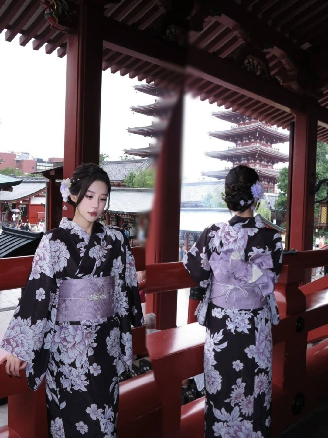Women Formal Wear Photoshoot - Geleneksel Japon Kimono Bornoz Geliştirilmiş Fotoğraf