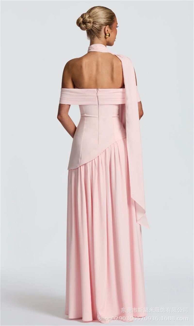 Pembe Kadın Balo Elbisesi Eşar - Women Formal Party Wear Dress incelemesi ve fiyatı