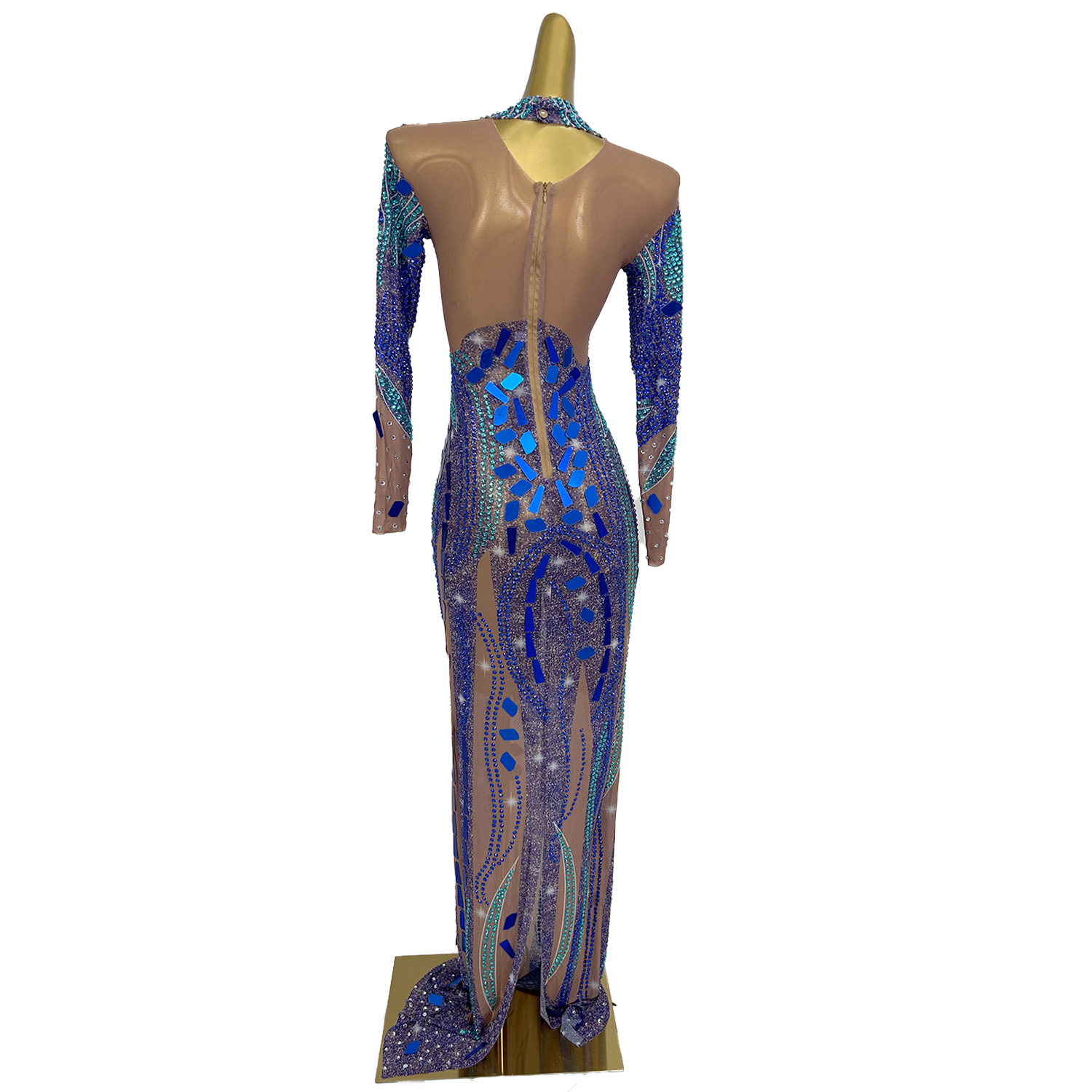 Resmi Couture Sparkly Rhinesto - Women Formal Wear Photoshoot incelemesi ve fiyatı