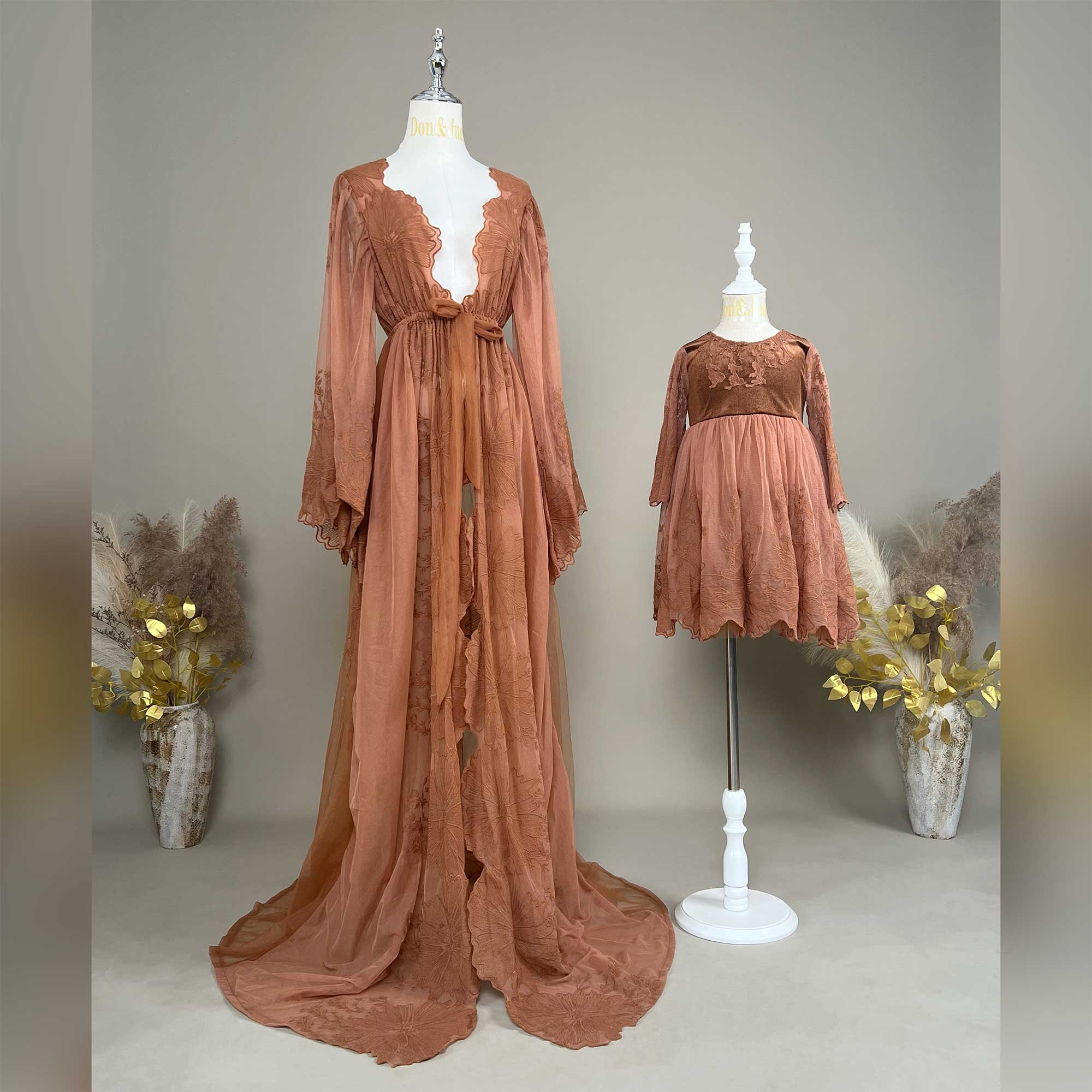 Don&Judy Bohe Tül Işlemeli Dan - Women Formal Wear Photoshoot incelemesi ve fiyatı