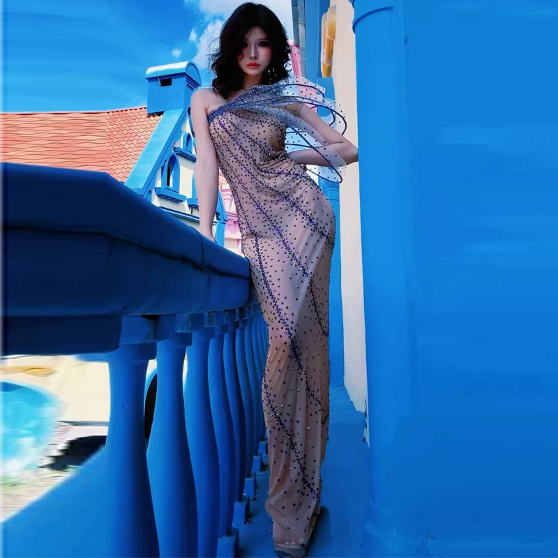 Kadınlar için lüks Rhinestones - Women Formal Wear Photoshoot incelemesi ve fiyatı