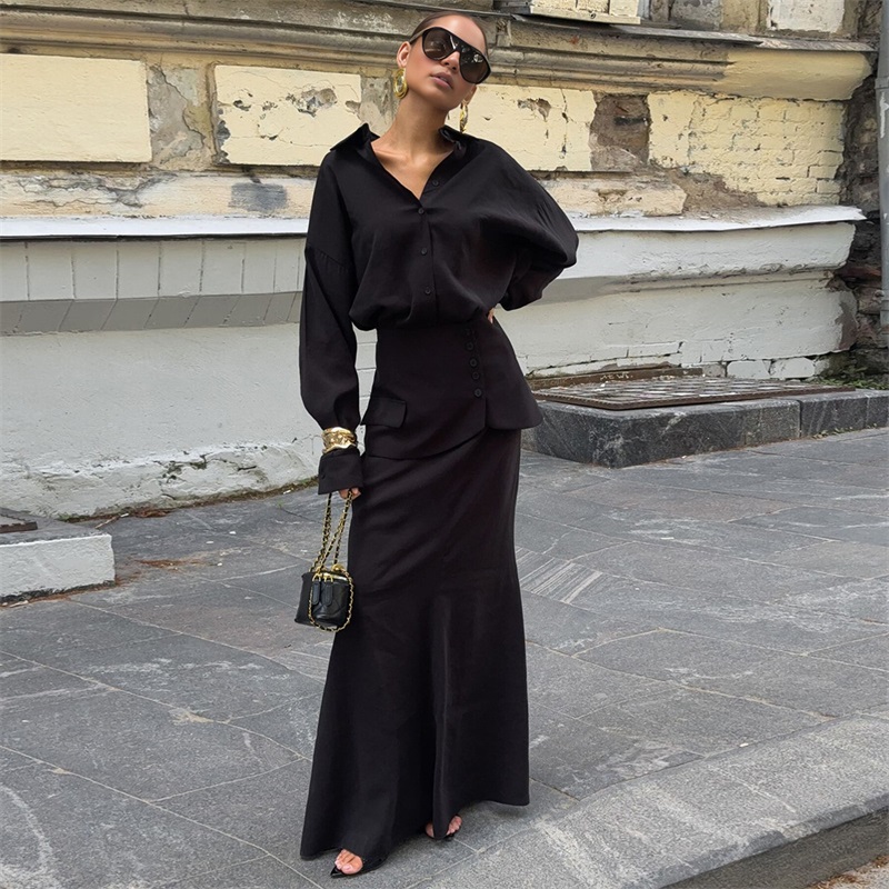 Sonbahar Pembe Siyah Kadın Tak - Women Formal Party Wear Dress incelemesi ve fiyatı