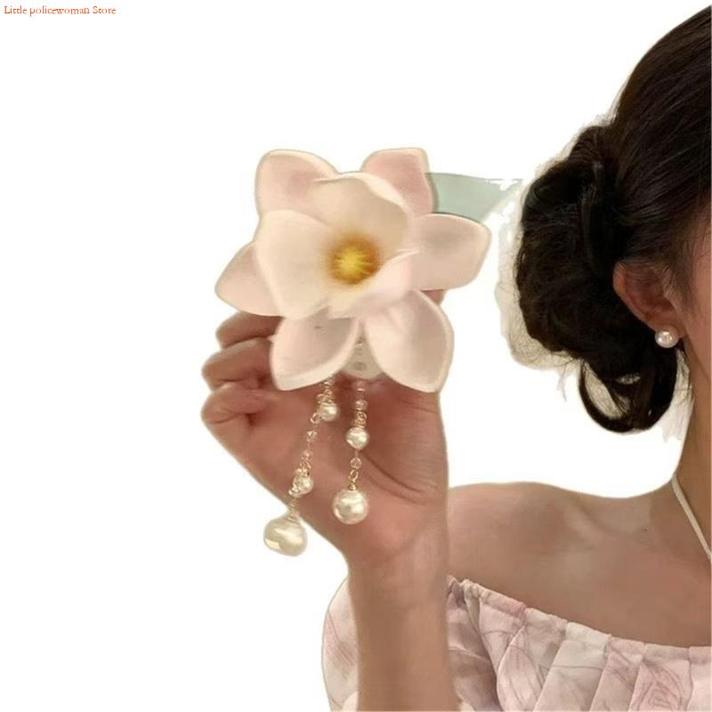 F92D Zarif Manolya Çiçek saç t - Formal Wear Hairstyles For Women incelemesi ve fiyatı