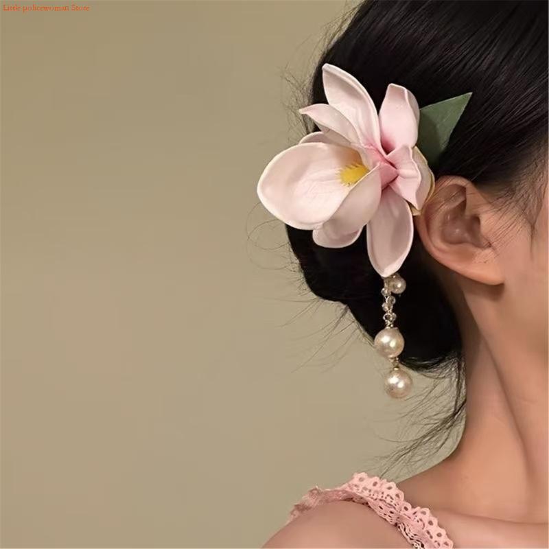 F92D Zarif Manolya Çiçek saç t - Formal Wear Hairstyles For Women incelemesi ve fiyatı