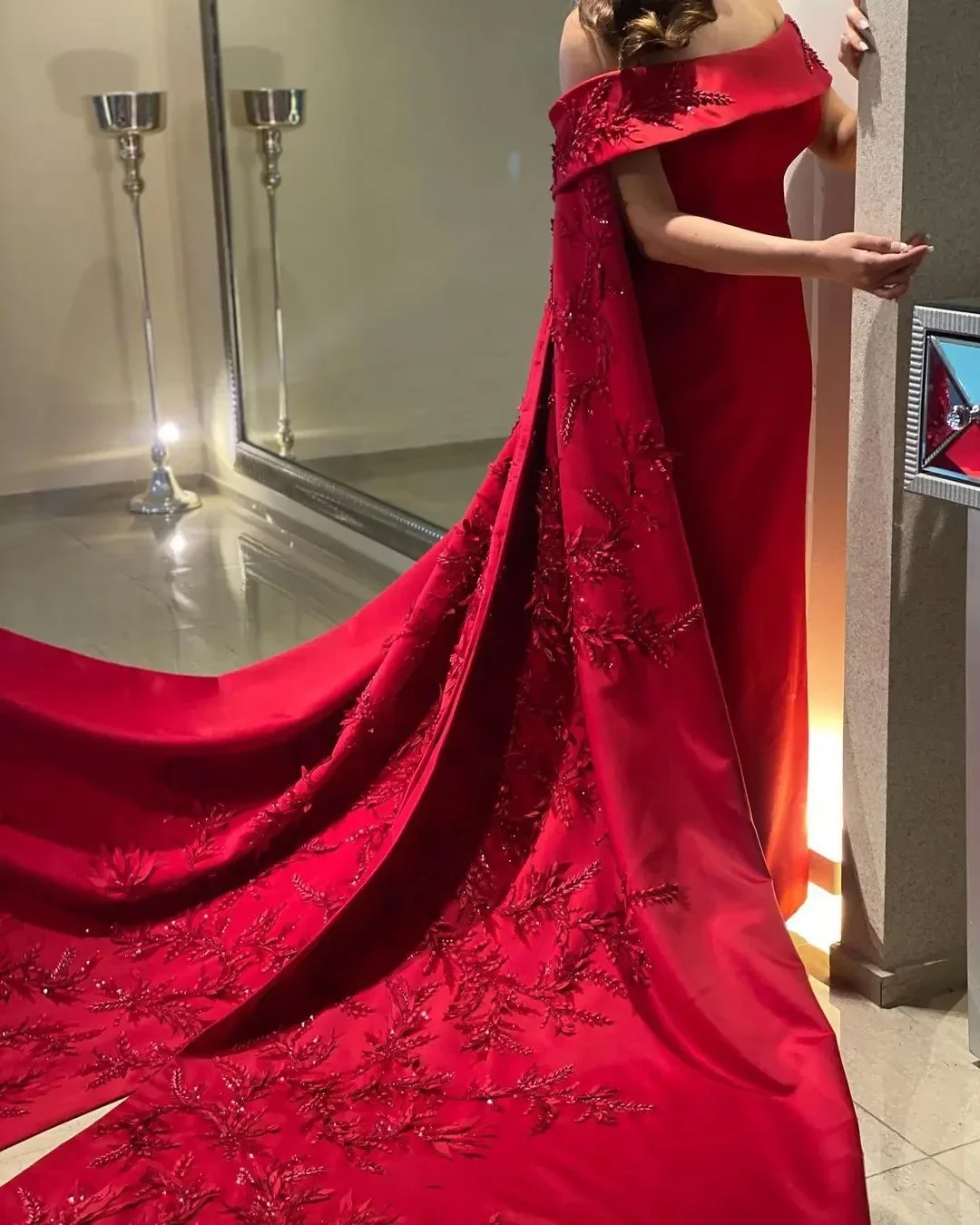 Özelleştirilmiş Ayak Bileği Uz - Women Formal Party Wear Dress incelemesi ve fiyatı