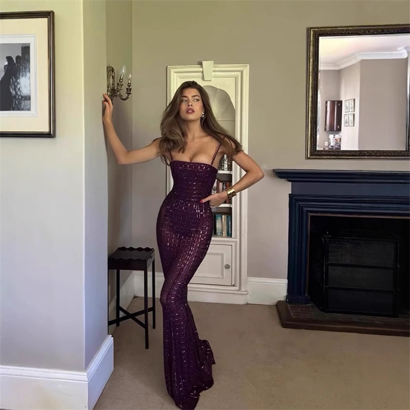 Mor Kristal Kadın Balo Elbise  - Women Formal Party Wear Dress incelemesi ve fiyatı